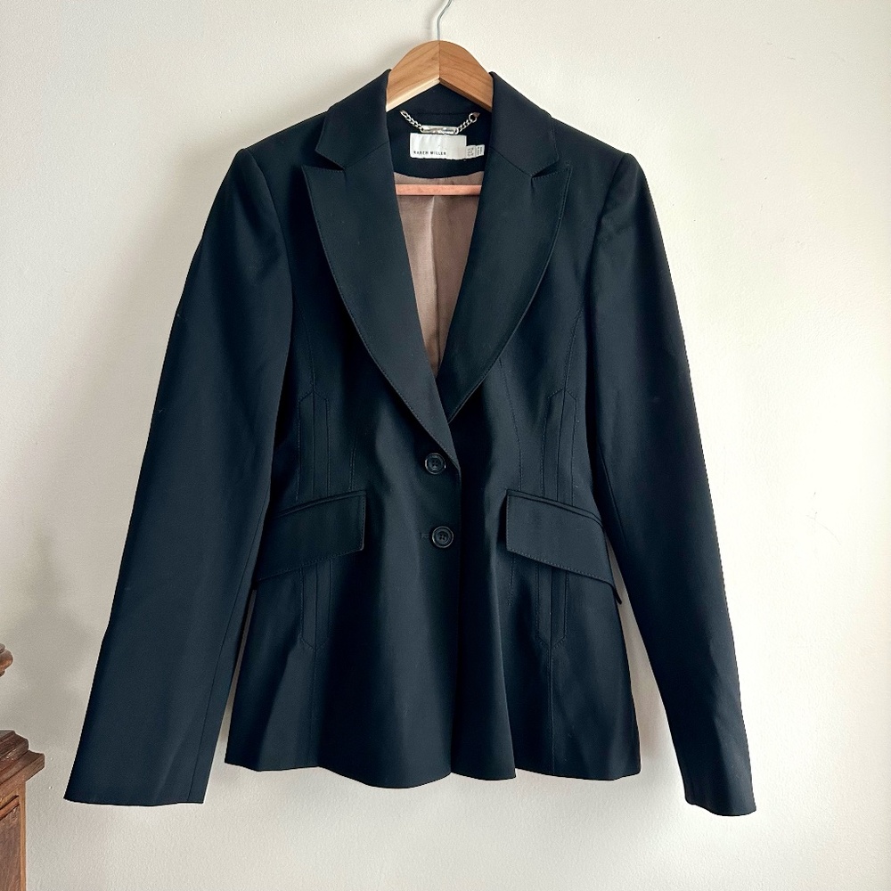 Karen Millen • NWOT Wool Tailored Blazer